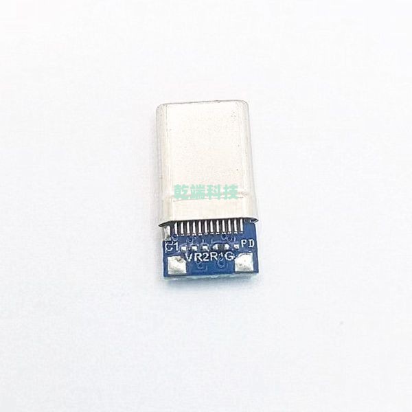 TYPE-C公頭 2.0 4PIN A TO C